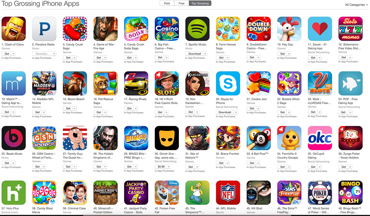 top app games for mac